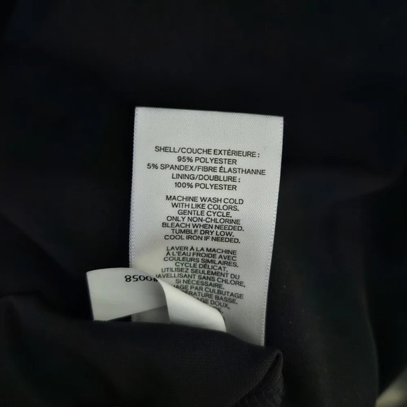 Express women's spaghetti straps mini black dress size 6 90 Y2K - Picture 5 of 8